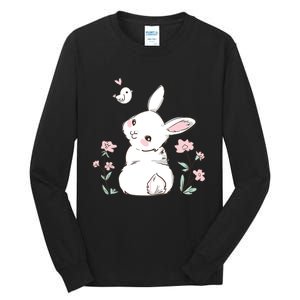 Easter Bunny Girl Ladies Easter Easter Gift Tall Long Sleeve T-Shirt