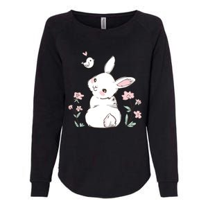 Easter Bunny Girl Ladies Easter Easter Gift Womens California Wash Sweatshirt