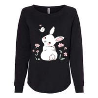 Easter Bunny Girl Ladies Easter Easter Gift Womens California Wash Sweatshirt