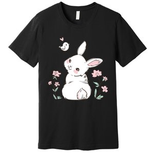 Easter Bunny Girl Ladies Easter Easter Gift Premium T-Shirt