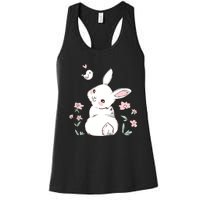 Easter Bunny Girl Ladies Easter Easter Gift Women's Racerback Tank