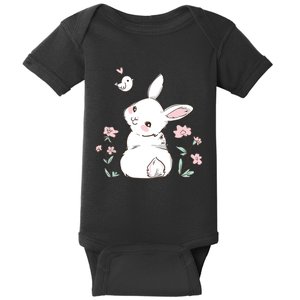 Easter Bunny Girl Ladies Easter Easter Gift Baby Bodysuit