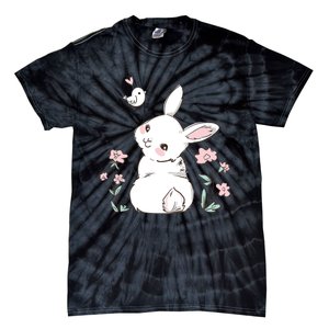 Easter Bunny Girl Ladies Easter Easter Gift Tie-Dye T-Shirt