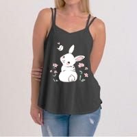 Easter Bunny Girl Ladies Easter Easter Gift Women's Strappy Tank