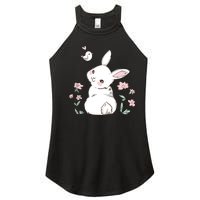 Easter Bunny Girl Ladies Easter Easter Gift Women's Perfect Tri Rocker Tank