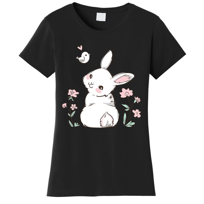 Easter Bunny Girl Ladies Easter Easter Gift Women's T-Shirt