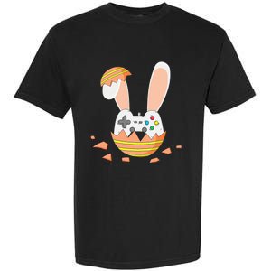 Easter Bunny Gamer Controller Gaming Video Game Garment-Dyed Heavyweight T-Shirt