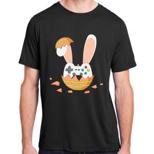 Easter Bunny Gamer Controller Gaming Video Game Adult ChromaSoft Performance T-Shirt