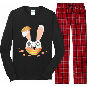 Easter Bunny Gamer Controller Gaming Video Game Long Sleeve Pajama Set