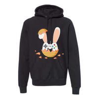 Easter Bunny Gamer Controller Gaming Video Game Premium Hoodie