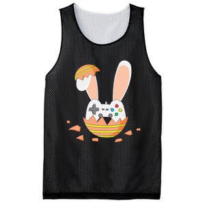 Easter Bunny Gamer Controller Gaming Video Game Mesh Reversible Basketball Jersey Tank