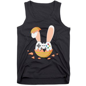 Easter Bunny Gamer Controller Gaming Video Game Tank Top