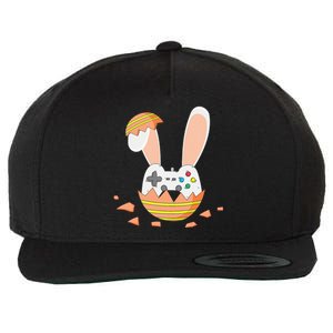 Easter Bunny Gamer Controller Gaming Video Game Wool Snapback Cap