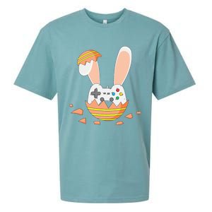 Easter Bunny Gamer Controller Gaming Video Game Sueded Cloud Jersey T-Shirt