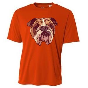 English Bulldog Gift Cooling Performance Crew T-Shirt