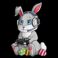 Easter Bunny Gamer Impact Tech Backpack