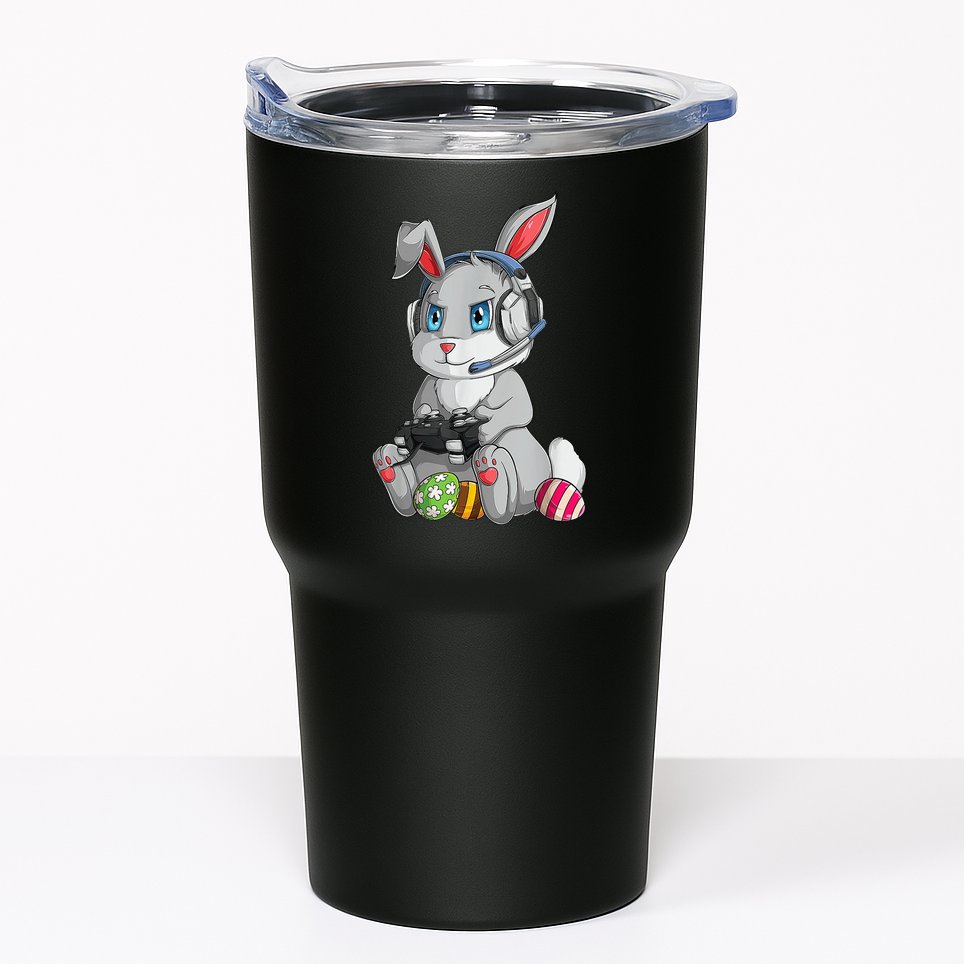 Easter Bunny Gamer Tumbler