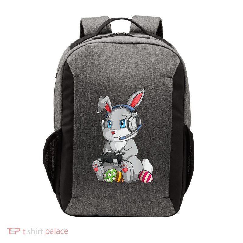 Easter Bunny Gamer Vector Backpack
