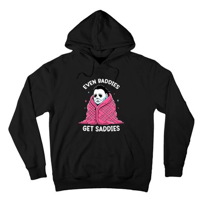 Even Baddies Get Saddies Raccoon Funny Oddly Specific Meme Hoodie