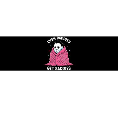 Even Baddies Get Saddies Raccoon Funny Oddly Specific Meme Bumper Sticker