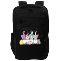 Easter Bunny Gnome Easter Eggs Hunting Women Impact Tech Backpack