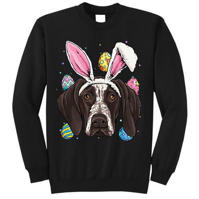 Easter Bunny German Shorthaired Pointer GSP Puppy Dog Lover Sweatshirt