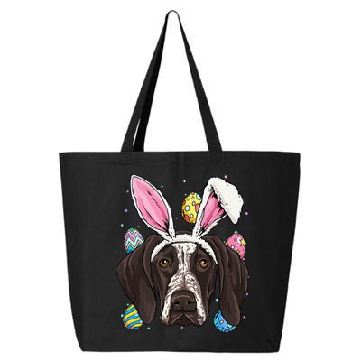 Easter Bunny German Shorthaired Pointer GSP Puppy Dog Lover 25L Jumbo Tote