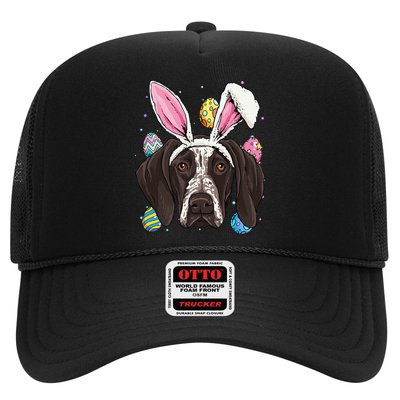 Easter Bunny German Shorthaired Pointer GSP Puppy Dog Lover Trucker Hat