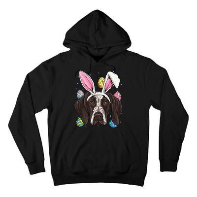 Easter Bunny German Shorthaired Pointer GSP Puppy Dog Lover Tall Hoodie