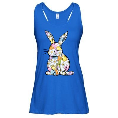 Easter Bunny Gift Easter Spring Cute Spring Gift Ladies Essential Flowy Tank
