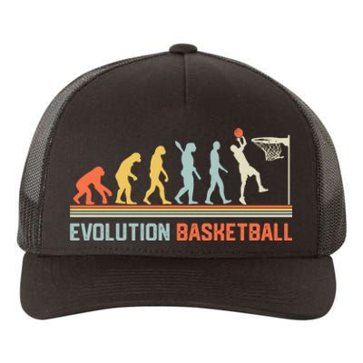 Evolution Basketball Gift For Basketball Gift Bball Yupoong Adult 5-Panel Trucker Hat