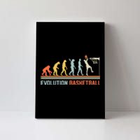 Evolution Basketball Gift For Basketball Gift Bball Canvas