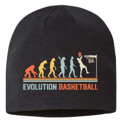 Evolution Basketball Gift For Basketball Gift Bball Sustainable Beanie