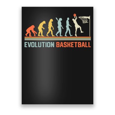 Evolution Basketball Gift For Basketball Gift Bball Poster