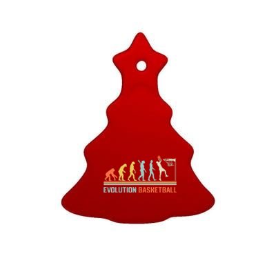 Evolution Basketball Gift For Basketball Gift Bball Ceramic Tree Ornament