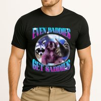 Even Baddies Get Saddies Opossum Funny Cooling Performance Crew T-Shirt