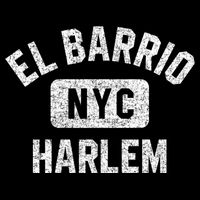 El Barrio Harlem Nyc Gym Style Distressed White Print Gift Impact Tech Backpack
