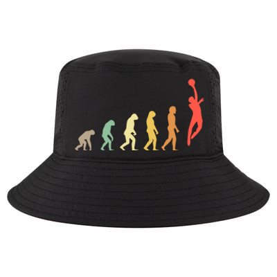 Evolution Basketball Human Evolution Basketball Player Silhouette Basketball Cool Comfort Performance Bucket Hat