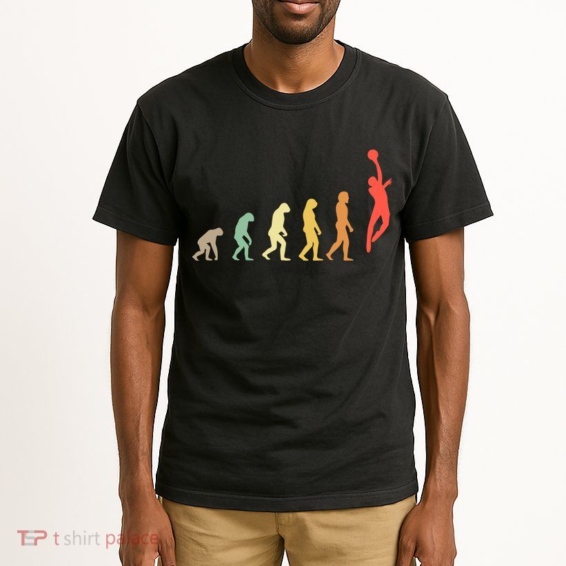 Evolution Basketball Human Evolution Basketball Player Silhouette Basketball Tall T-Shirt