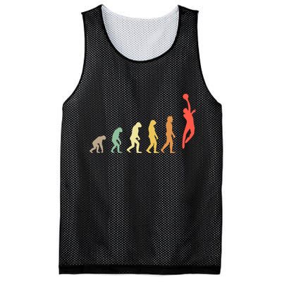 Evolution Basketball Human Evolution Basketball Player Silhouette Basketball Mesh Reversible Basketball Jersey Tank
