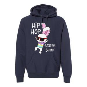 Easter Bunny Hip Hop Gift Funny Music Premium Hoodie