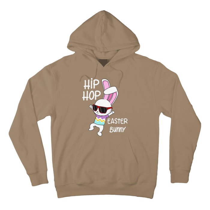 Easter Bunny Hip Hop Gift Funny Music Hoodie