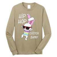 Easter Bunny Hip Hop Gift Funny Music Long Sleeve Shirt