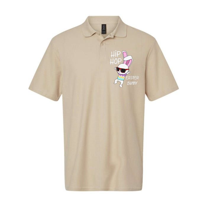 Easter Bunny Hip Hop Gift Funny Music Softstyle Adult Sport Polo