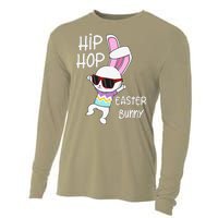 Easter Bunny Hip Hop Gift Funny Music Cooling Performance Long Sleeve Crew