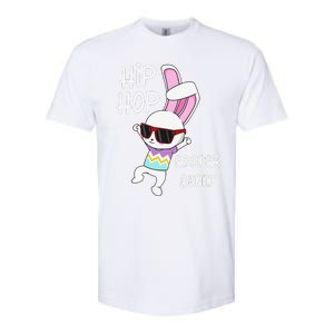 Easter Bunny Hip Hop Gift Funny Music Softstyle CVC T-Shirt