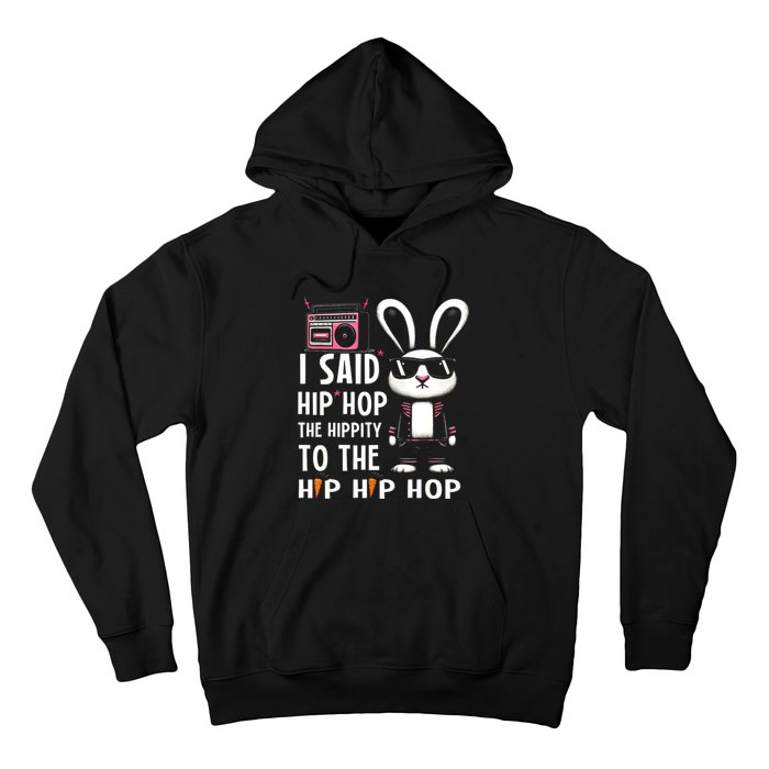 Easter Bunny Hip Hop Hippity Funny Women Hoodie