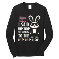 Easter Bunny Hip Hop Hippity Funny Women Long Sleeve Shirt