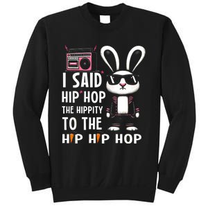 Easter Bunny Hip Hop Hippity Funny Women Sweatshirt