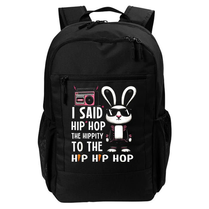 Easter Bunny Hip Hop Hippity Funny Women Daily Commute Backpack